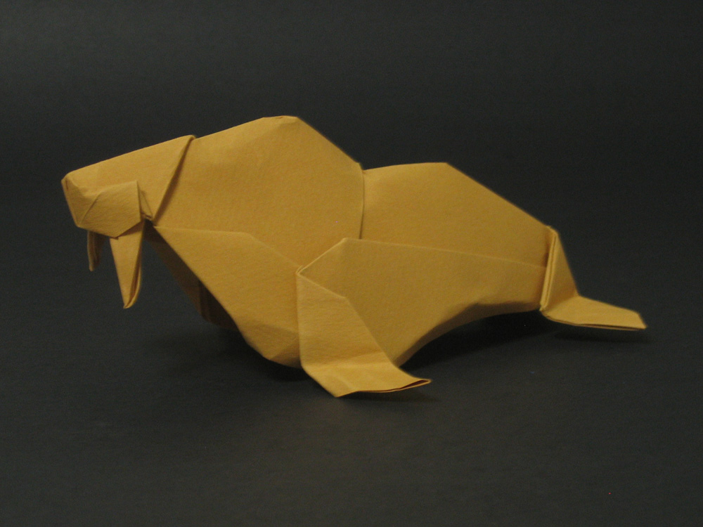 Origami Walrus and Elephant Seal Zing Blog