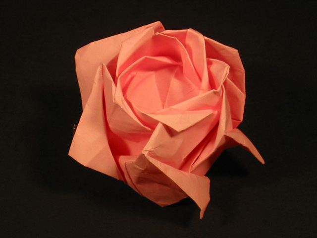 How To Make Origami Rose. rose make Paper, origami,
