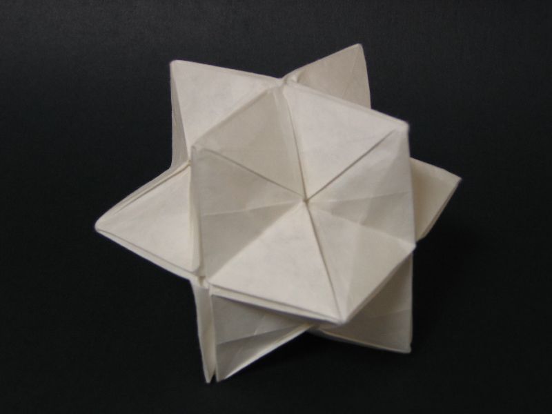 Zing Origami - More Polyhedra Truncated Stellated Octahedron